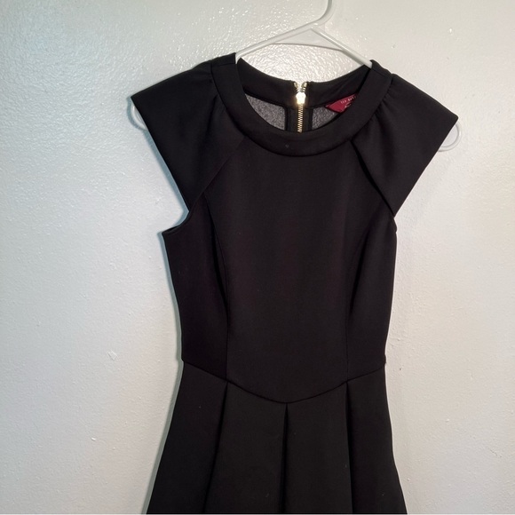 Ted Baker Kipp Dress Fit & Flare Black Scuba - Picture 4 of 12